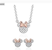 Collana Disney Bambino in Ottone Cubic Zirconia SF00893SZWL.CS